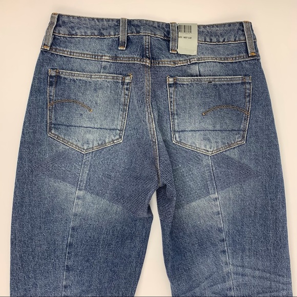 G-Star Raw Lanc 3D High Straight Prestored Blue Jeans, NWT, 27 - Picture 7 of 16